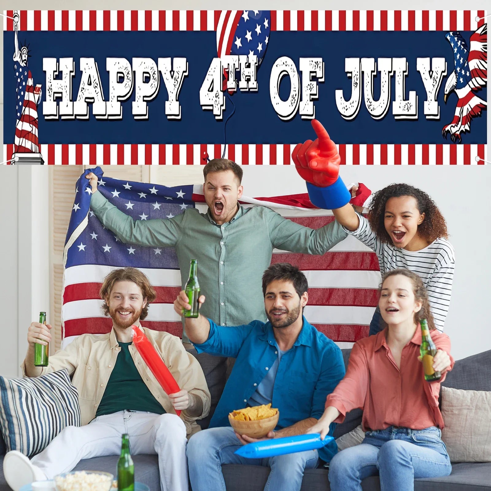 Patriotic Celebration Banner