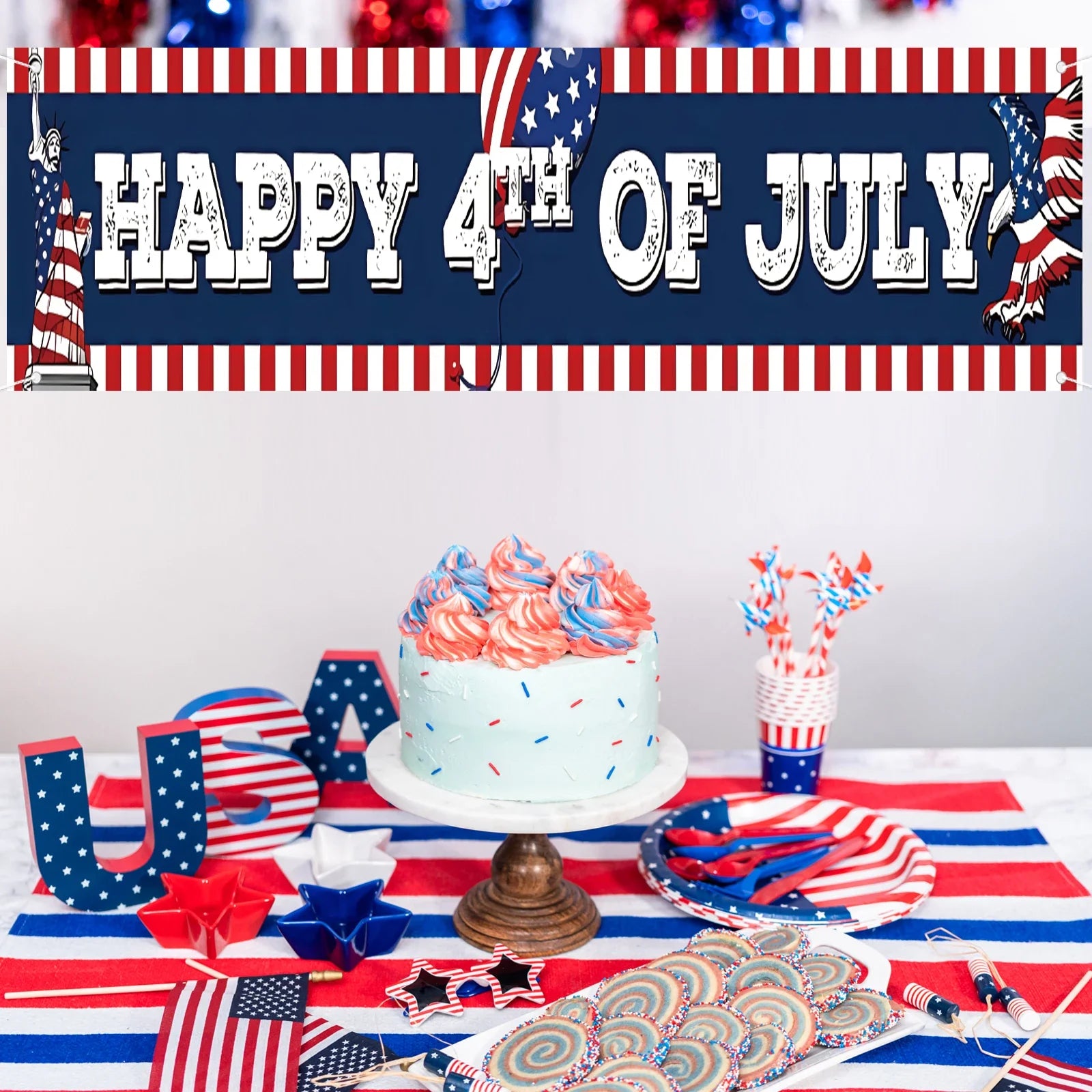 Patriotic Celebration Banner