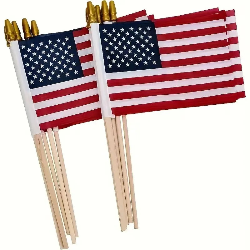 Patriotic Flag Pole Decor