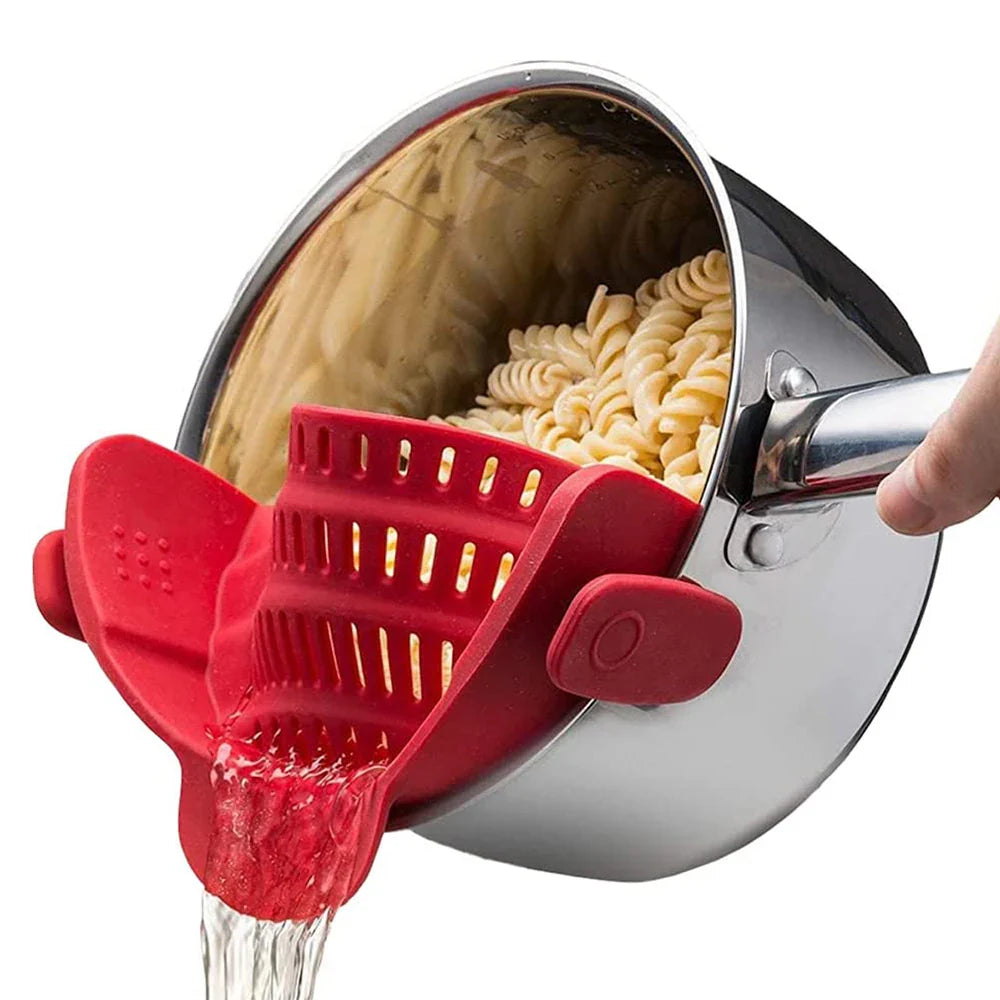 Clip-On Kitchen Strainer