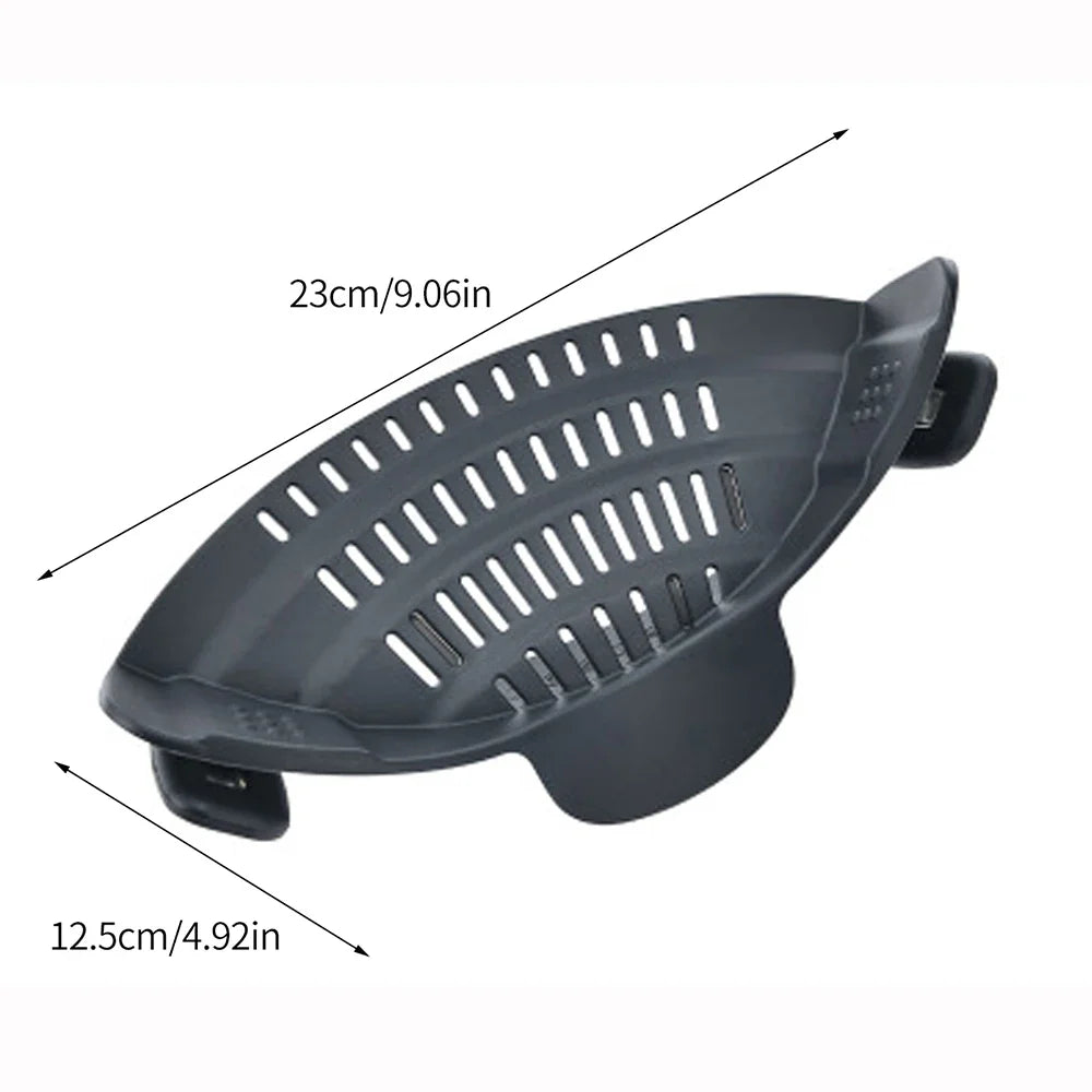 Clip-On Kitchen Strainer