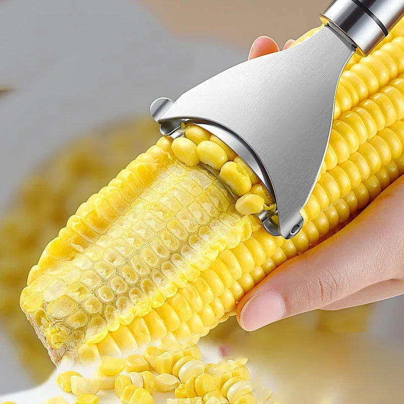 Easy Corn Cob Peeler