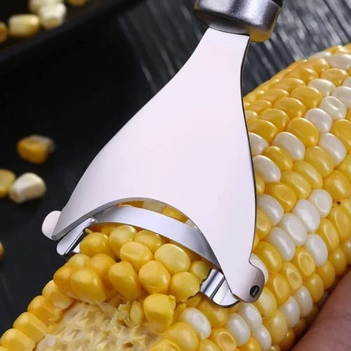 Easy Corn Cob Peeler