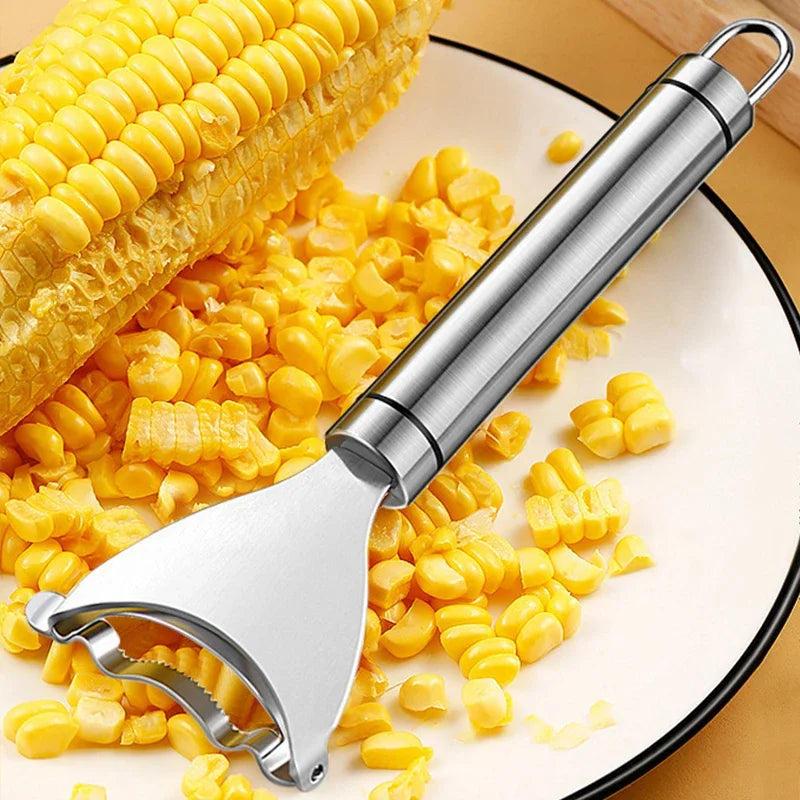 Easy Corn Cob Peeler