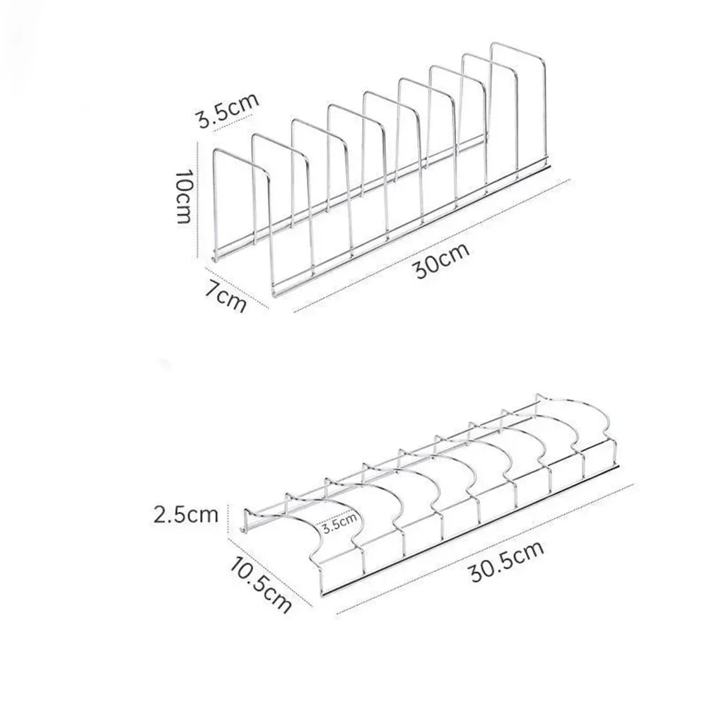 Space-Saving Kitchen Dish Rack