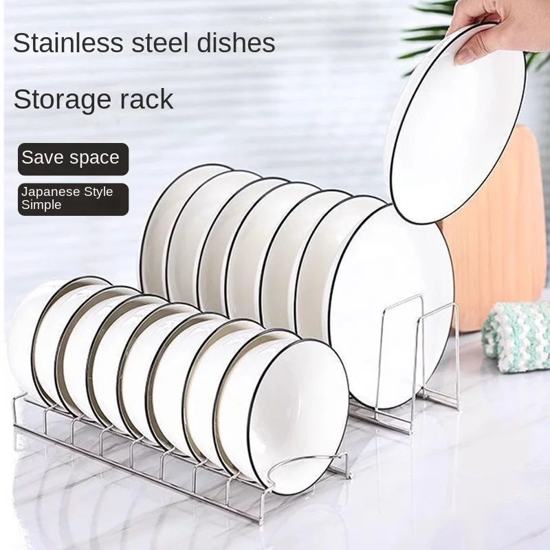 Space-Saving Kitchen Dish Rack