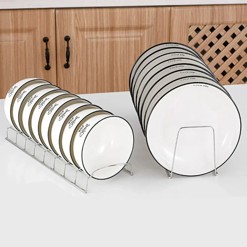 Space-Saving Kitchen Dish Rack