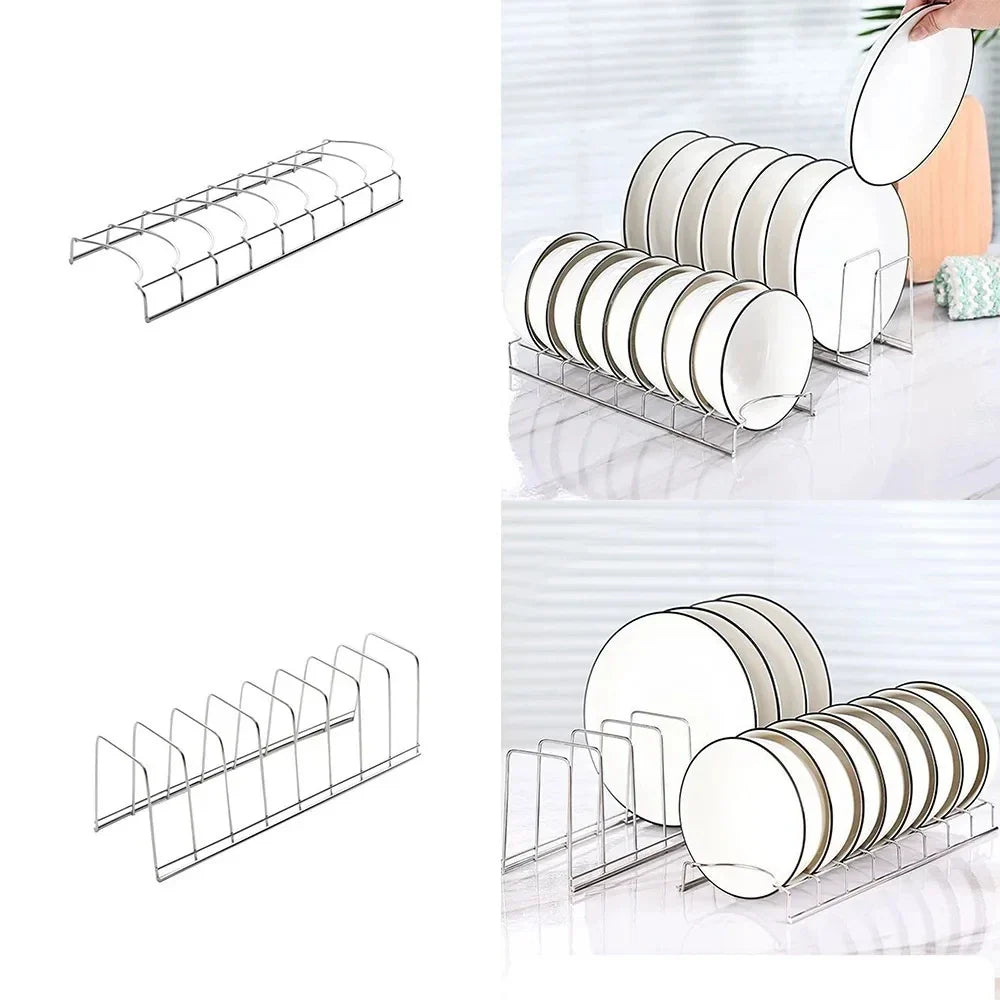 Space-Saving Kitchen Dish Rack