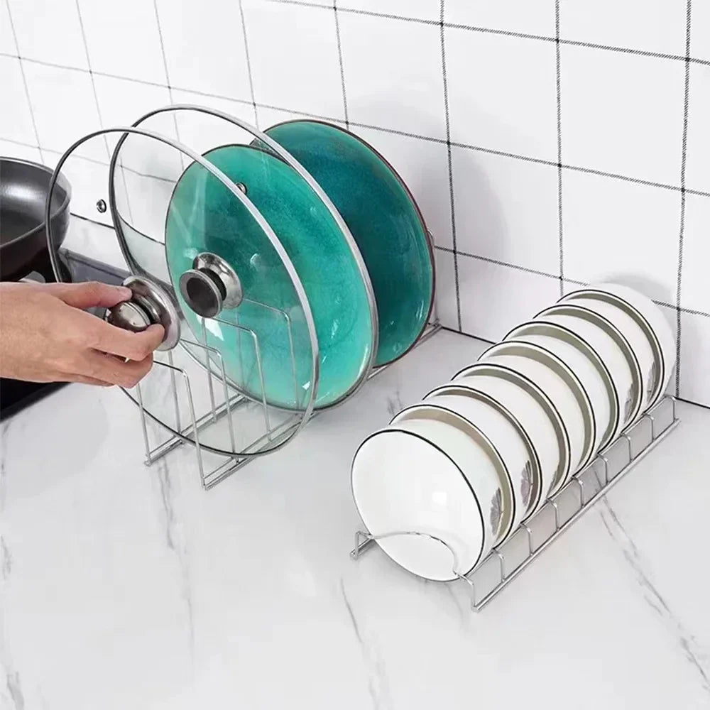 Space-Saving Kitchen Dish Rack
